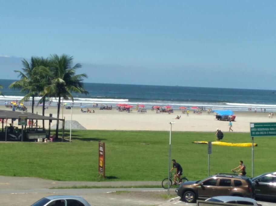 Excelente Localizacao O Mar Na Sua Frente Confira Leilighet São Vicente Eksteriør bilde