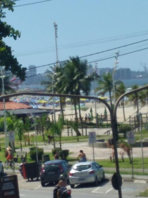 Excelente Localizacao O Mar Na Sua Frente Confira Leilighet São Vicente Eksteriør bilde