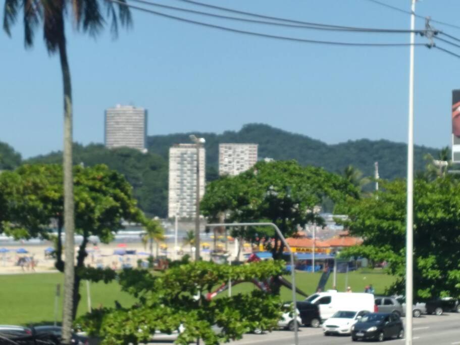 Excelente Localizacao O Mar Na Sua Frente Confira Leilighet São Vicente Eksteriør bilde