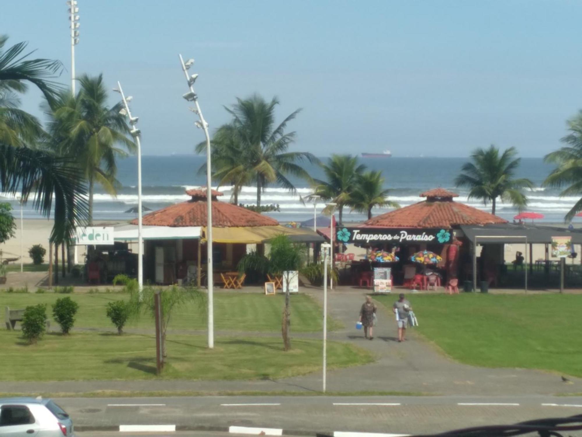 Excelente Localizacao O Mar Na Sua Frente Confira Leilighet São Vicente Eksteriør bilde