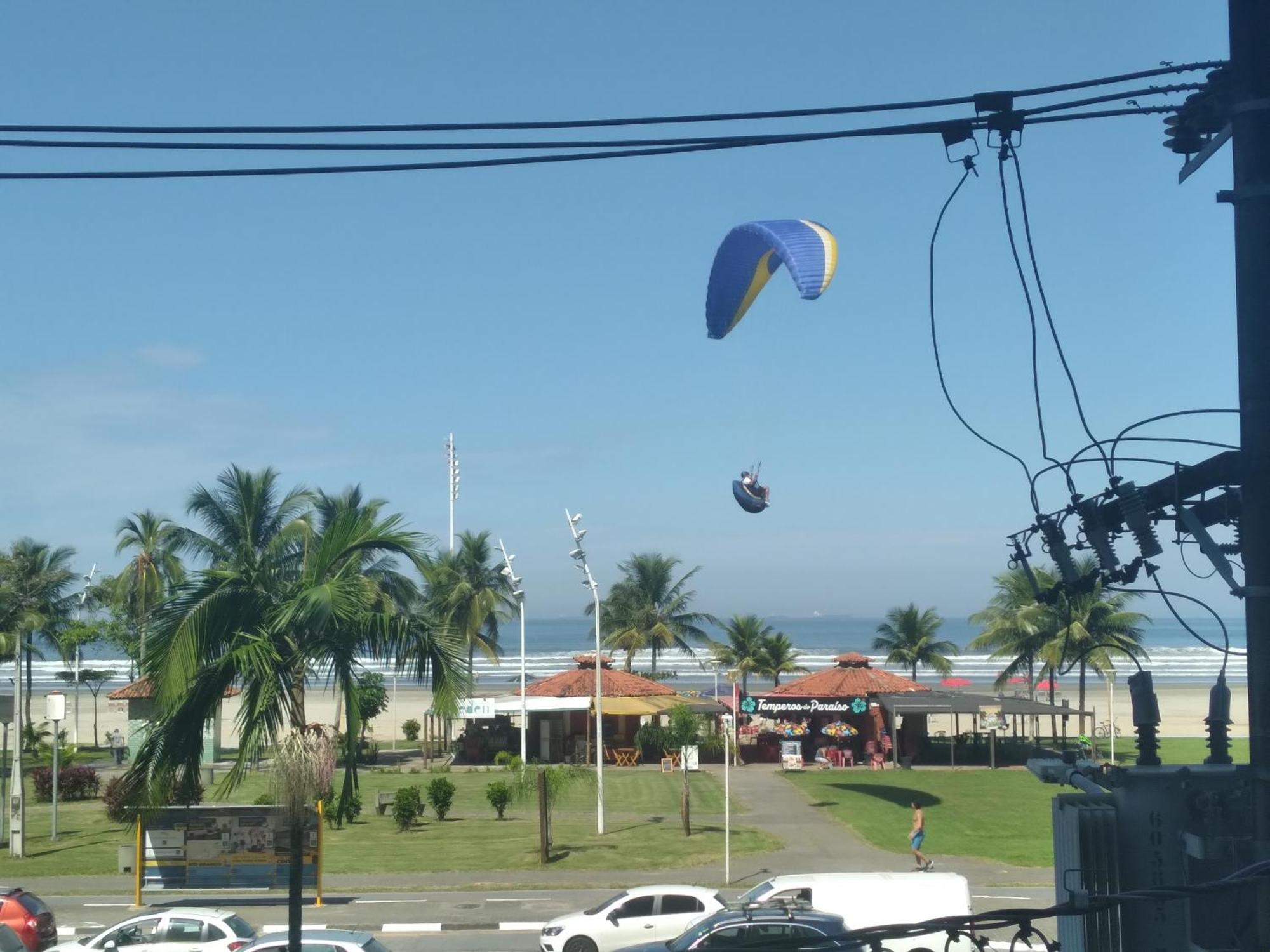 Excelente Localizacao O Mar Na Sua Frente Confira Leilighet São Vicente Eksteriør bilde