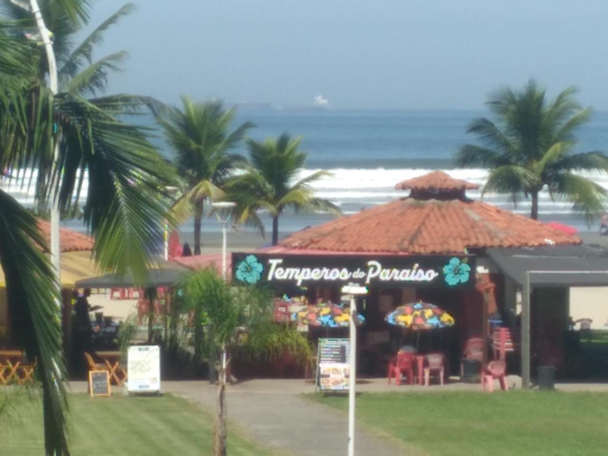 Excelente Localizacao O Mar Na Sua Frente Confira Leilighet São Vicente Eksteriør bilde