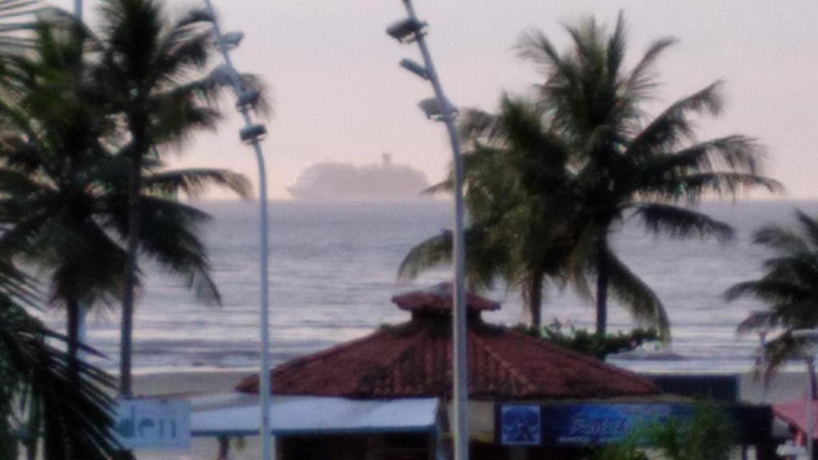Excelente Localizacao O Mar Na Sua Frente Confira Leilighet São Vicente Eksteriør bilde