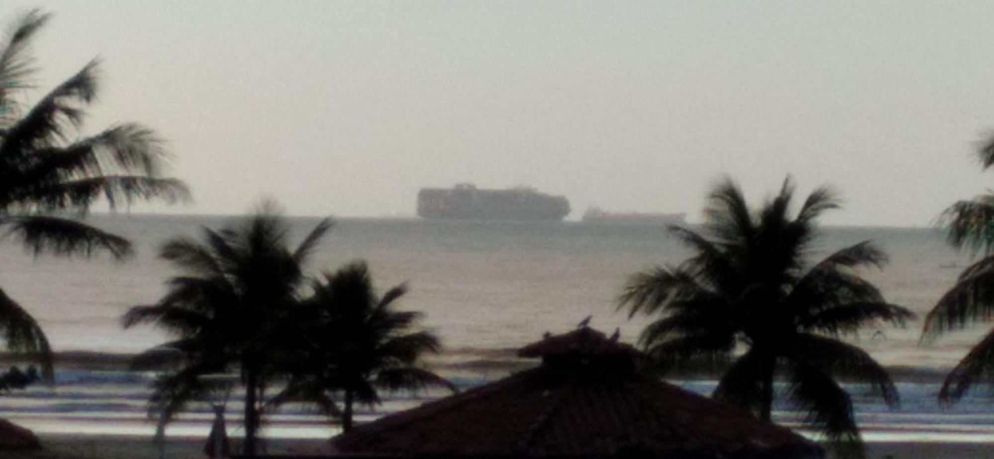 Excelente Localizacao O Mar Na Sua Frente Confira Leilighet São Vicente Eksteriør bilde