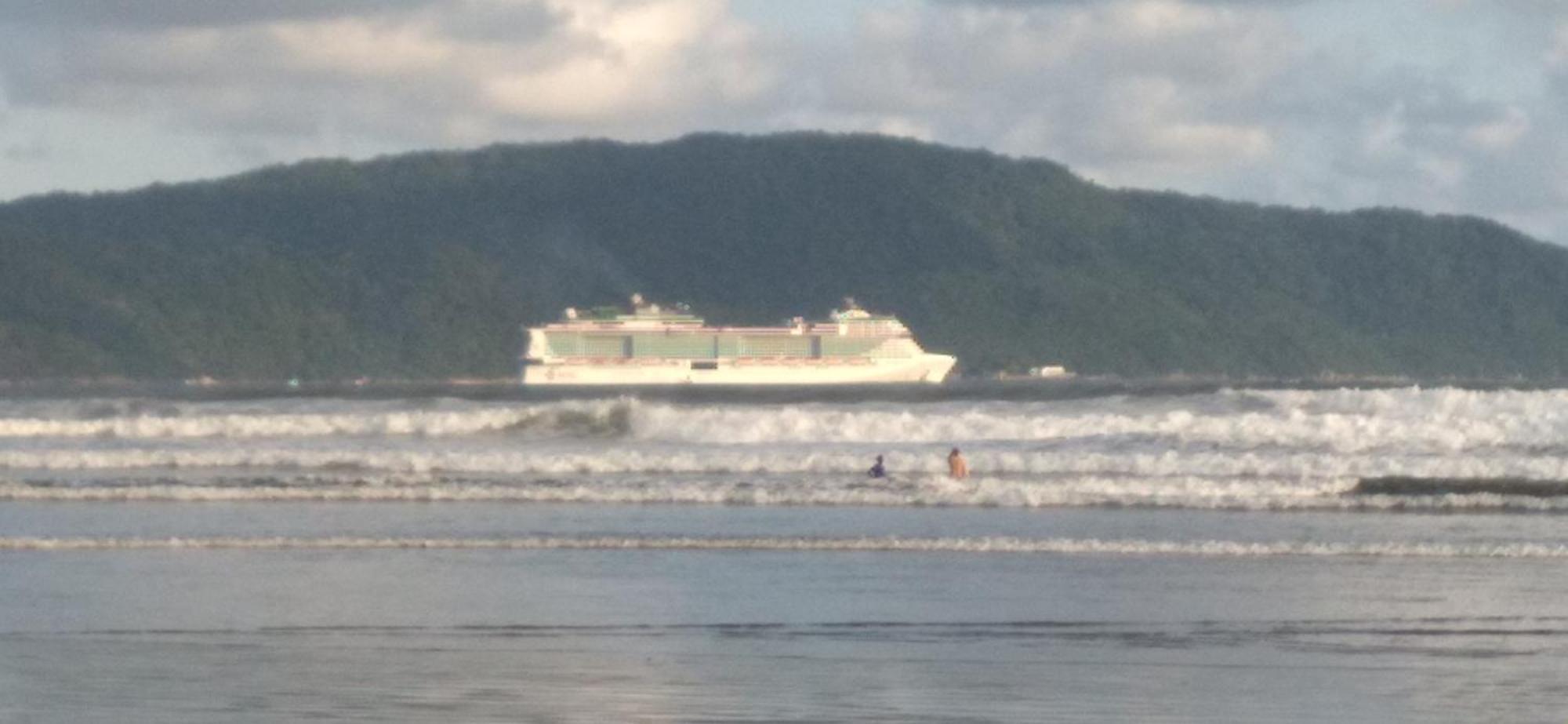 Excelente Localizacao O Mar Na Sua Frente Confira Leilighet São Vicente Eksteriør bilde